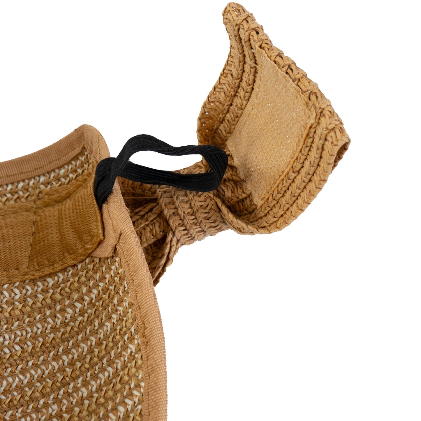 Magid Two Tone Straw Fold Up Roll Up Visor