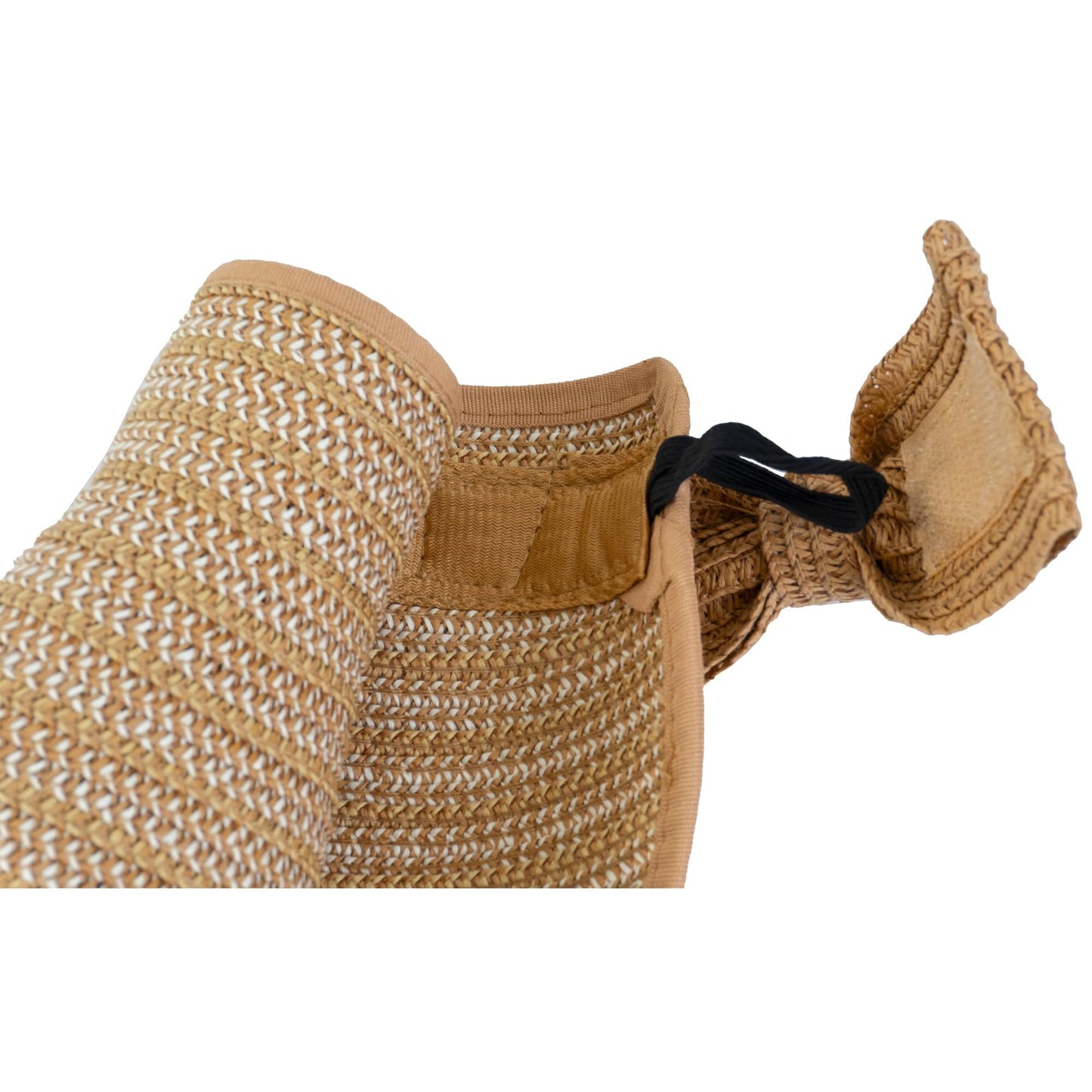 Magid Two Tone Straw Fold Up Roll Up Visor