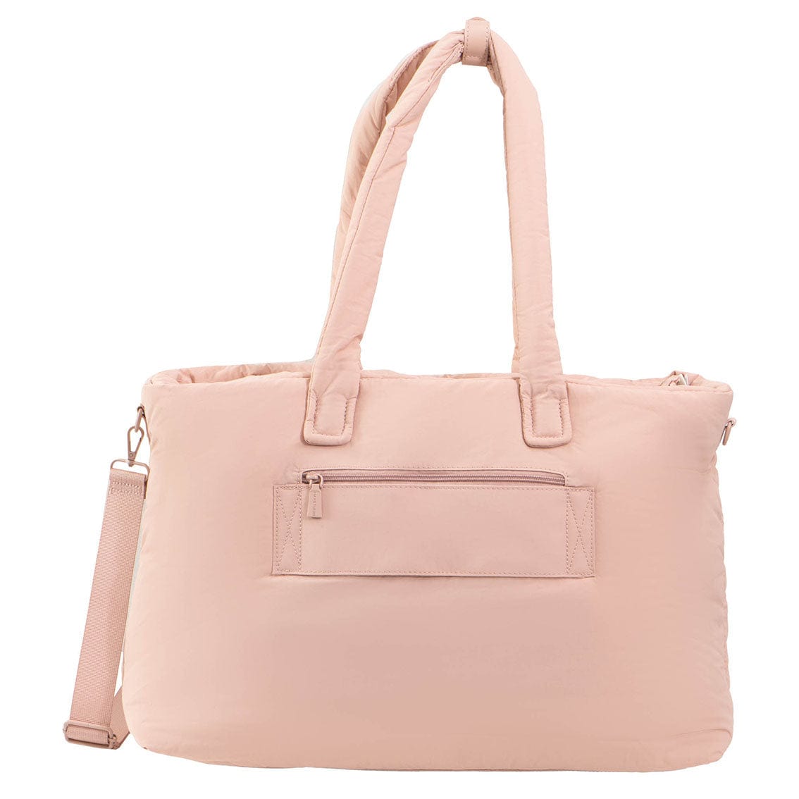 Max Studio Matte Puffer Nylon East West Tote