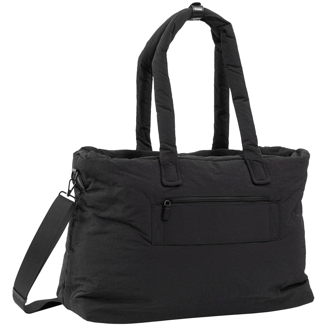 Max Studio Matte Puffer Nylon East West Tote
