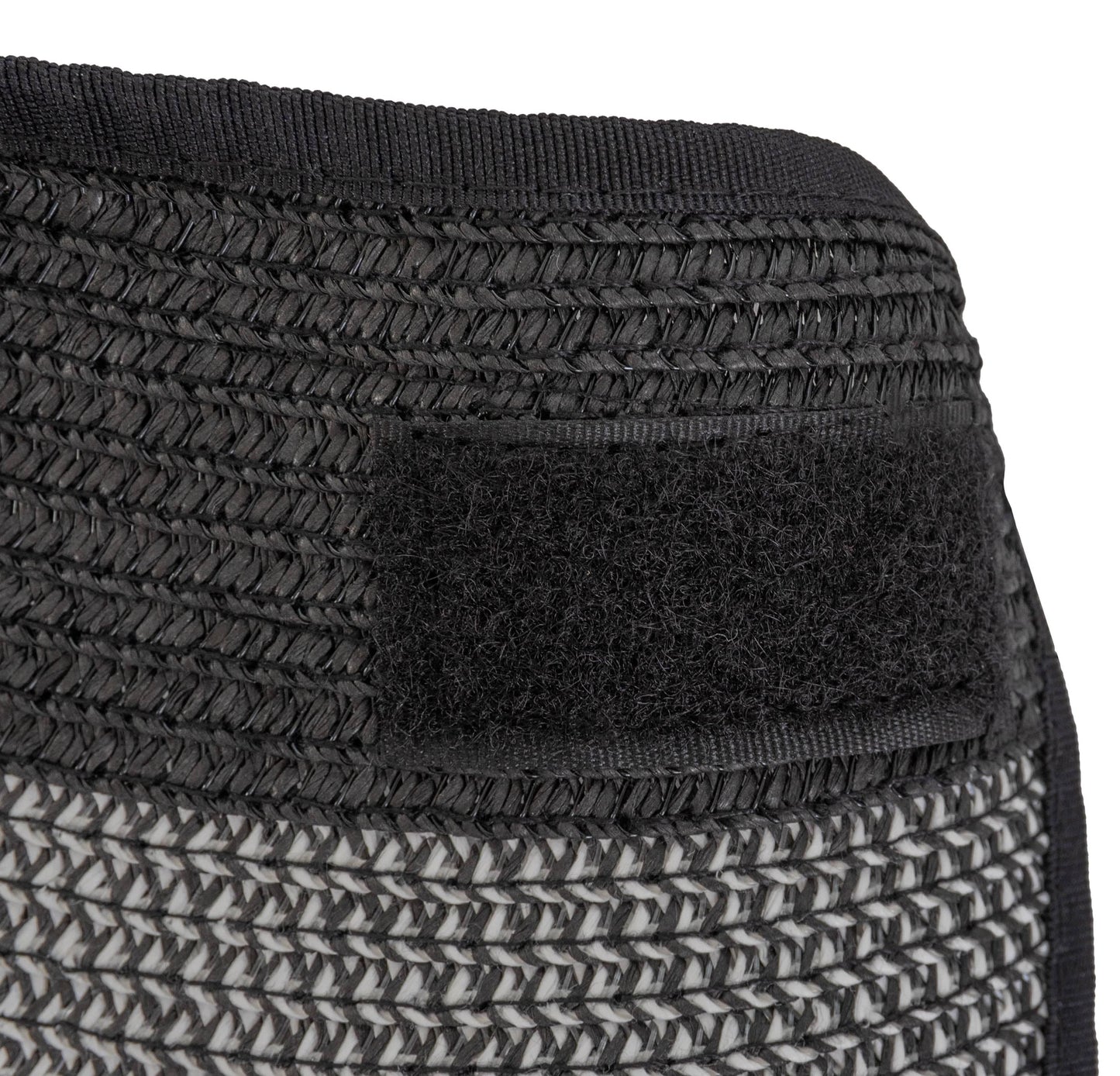 Magid Straw Two Tone Color Block Roll Up Visor