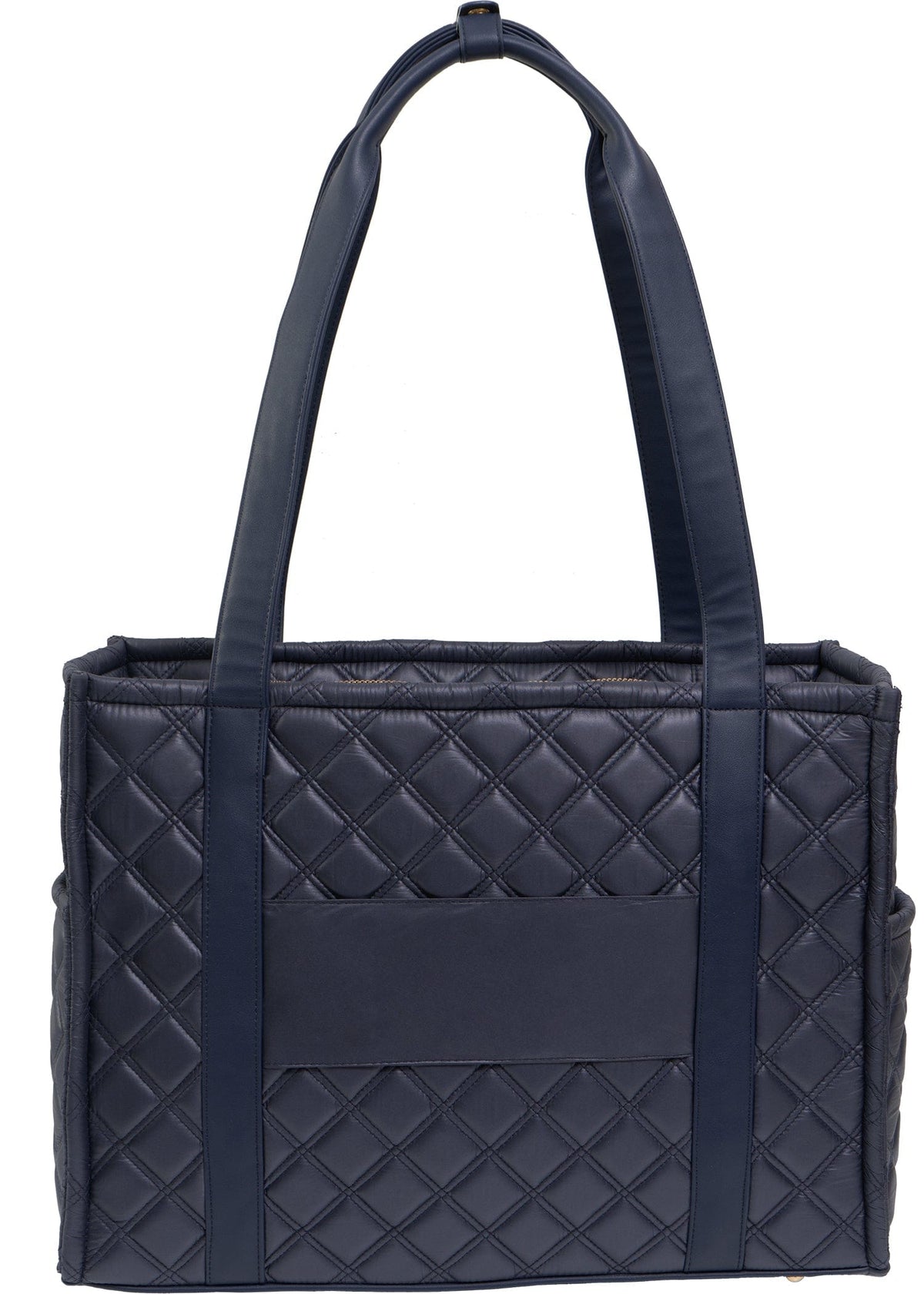 Joan & David The Daphne Diamond Quilted Square Tote