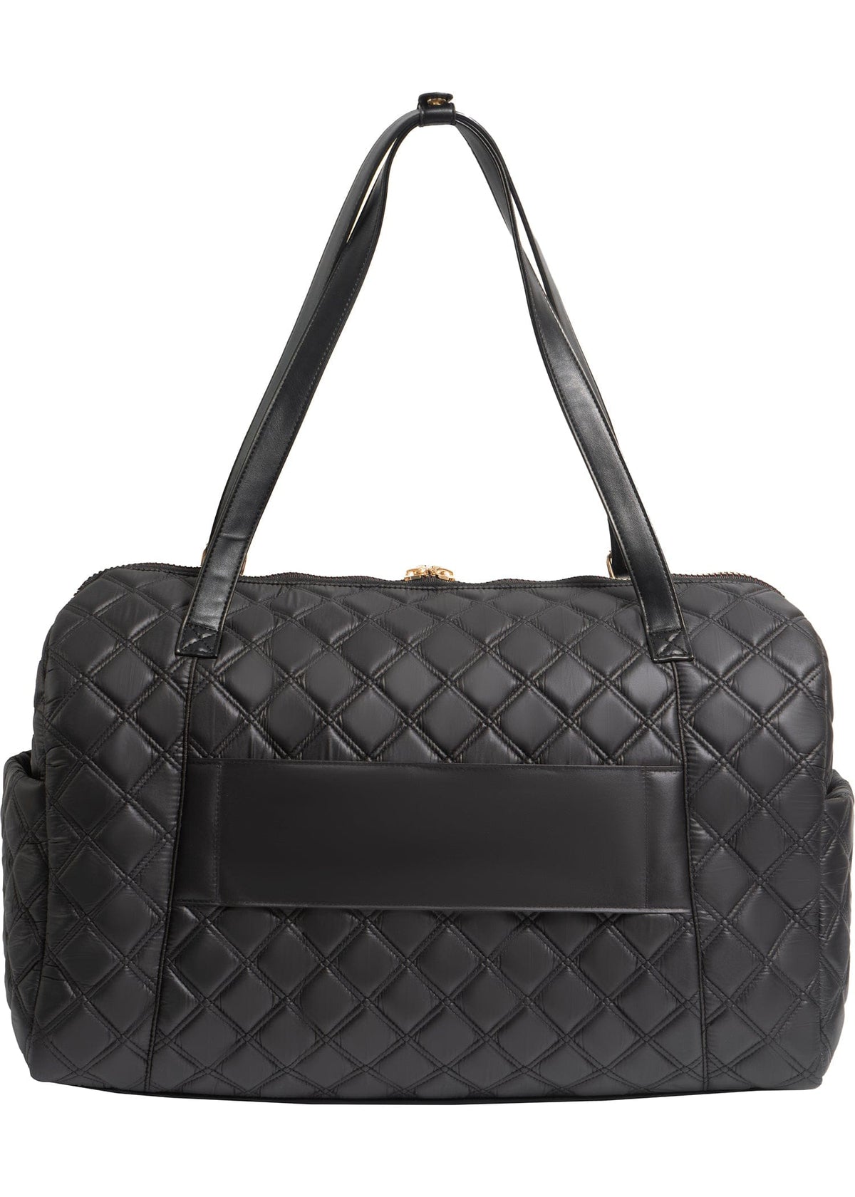 Joan & David The Sloane Diamond Quilted Weekender Duffle Bag