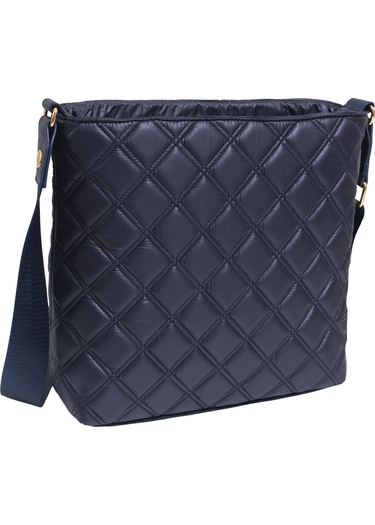 Joan & David The Alina Diamond Quilted Crossbody Bag
