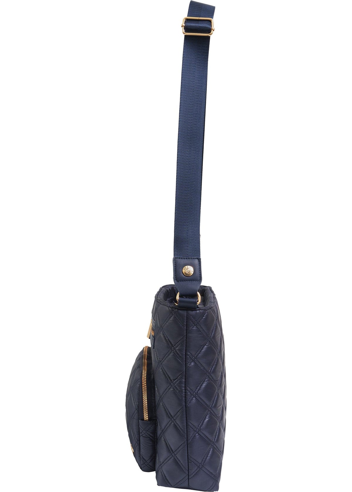 Joan & David The Alina Diamond Quilted Crossbody Bag