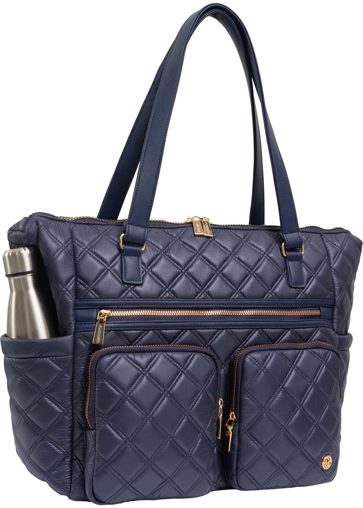 Joan & David The Bailey Diamond Quilted Tote