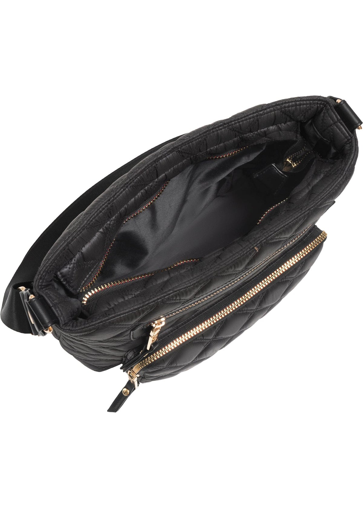 Joan & David The Alina Diamond Quilted Crossbody Bag