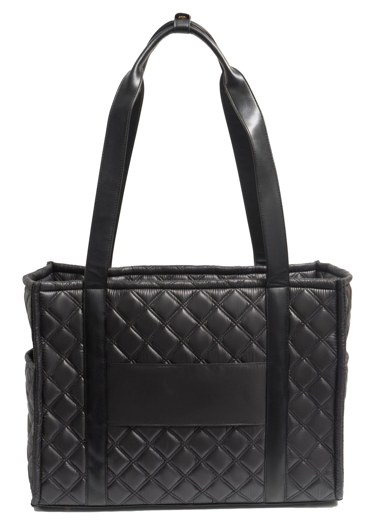 Joan & David The Daphne Diamond Quilted Square Tote