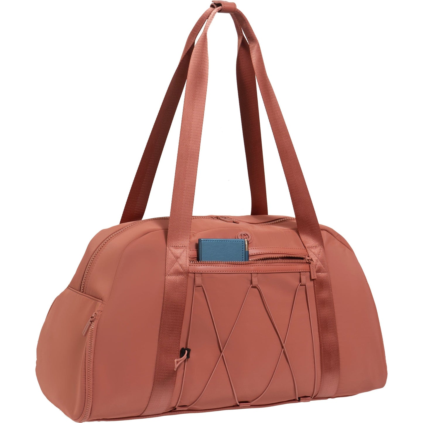 Joan & David The Maude Sport Nylon 2 Piece Belt Bag & 20 Inch Shoe Pocket Duffle Set