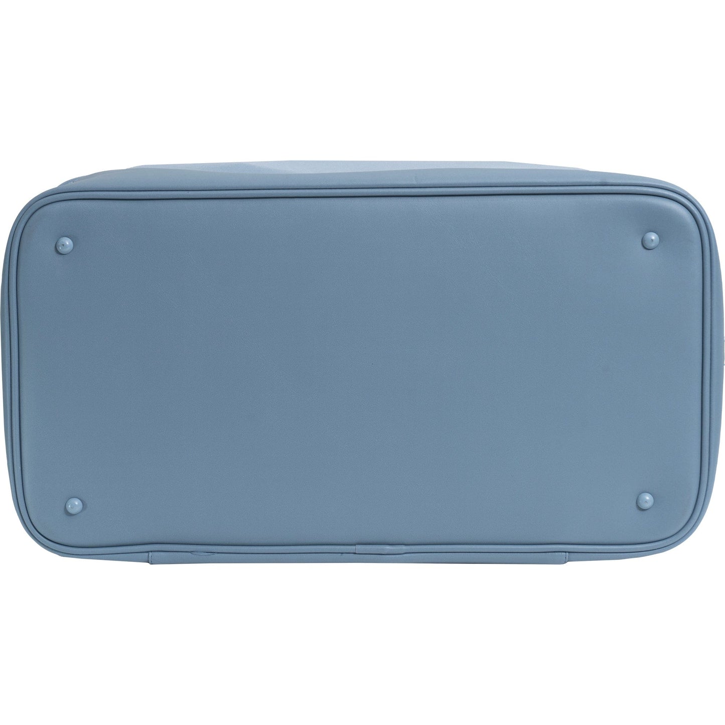 Max Studio Sport Nylon & Faux Leather Drop Bottom Duffel Bag