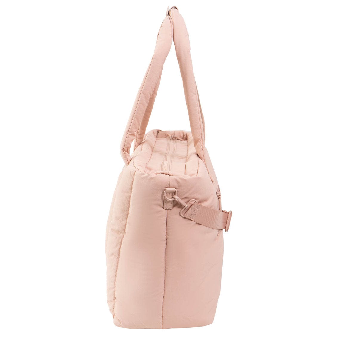 Max Studio Matte Puffer Nylon East West Tote