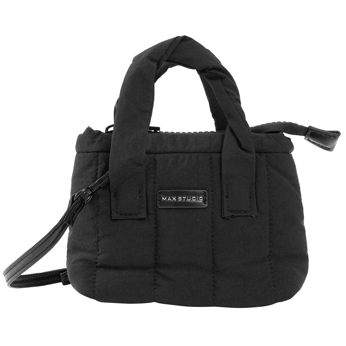 Max Studio Matte Puffer Nylon East West Tote