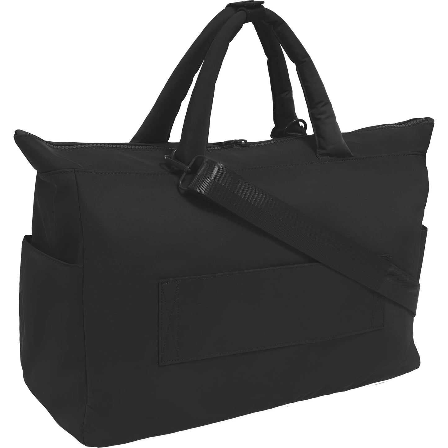 Max Studio The Sylvia 21 Inch Twill Nylon Double Handle Weekender Duffle