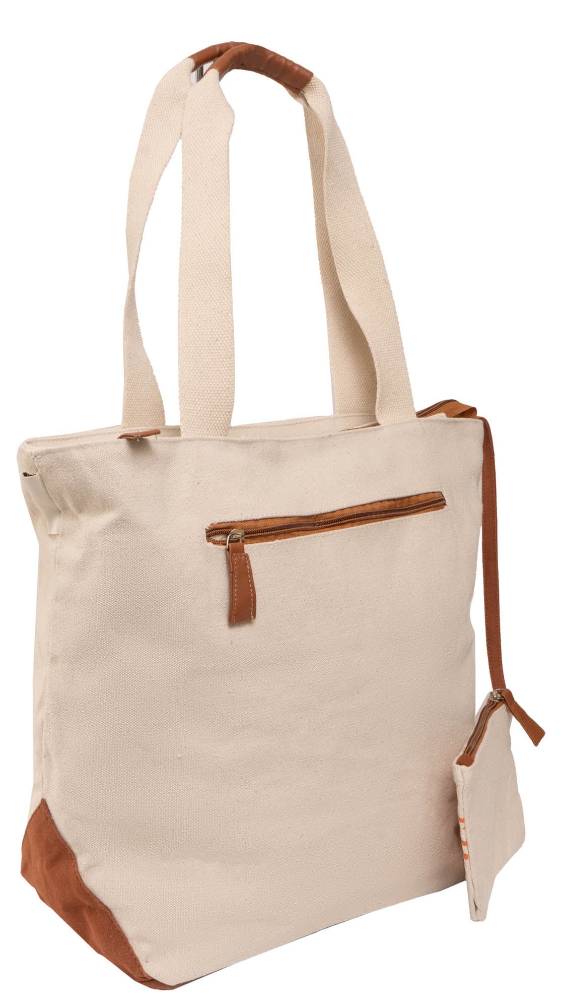 Magid Canvas "THE FUTURE IS FEMALE" Tote With Pouch