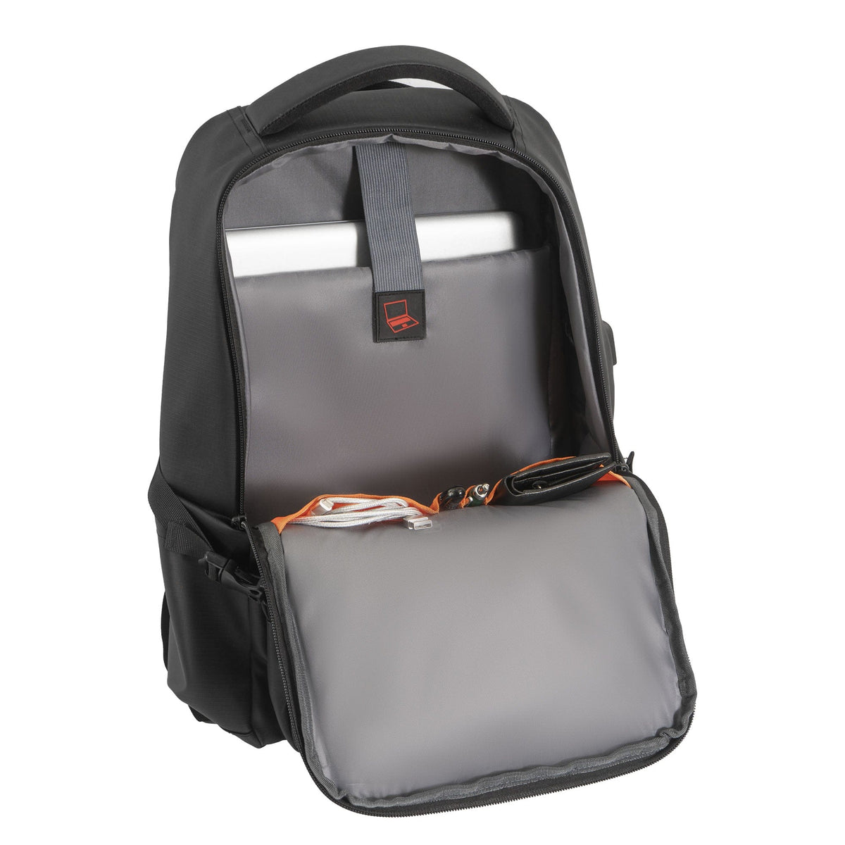 Jack Abrahams 18-In Tarpaulin Workbook Laptop Backpack