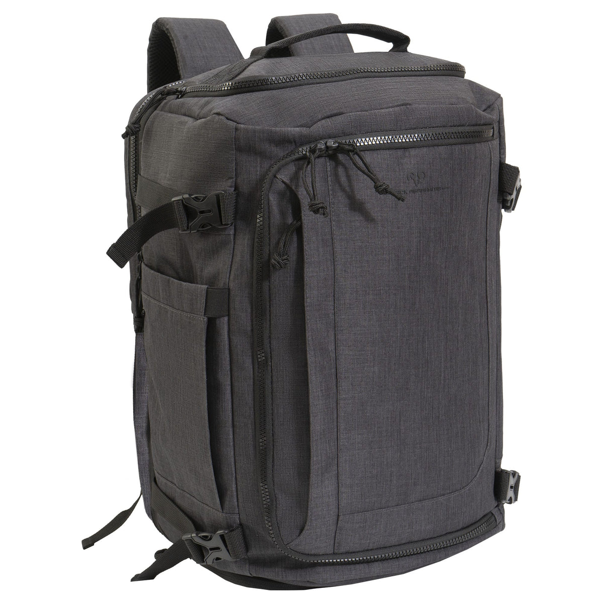 Jack Abrahams The Crosswind 18 Inch Nylon Expandable Weekender Backpack