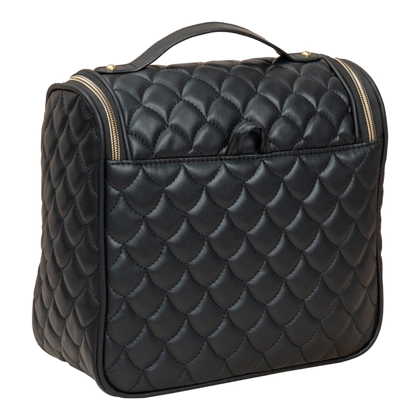 Joan & David The Teardrop Quilted Hanging Makeup Toiletry Cosmetic Bag