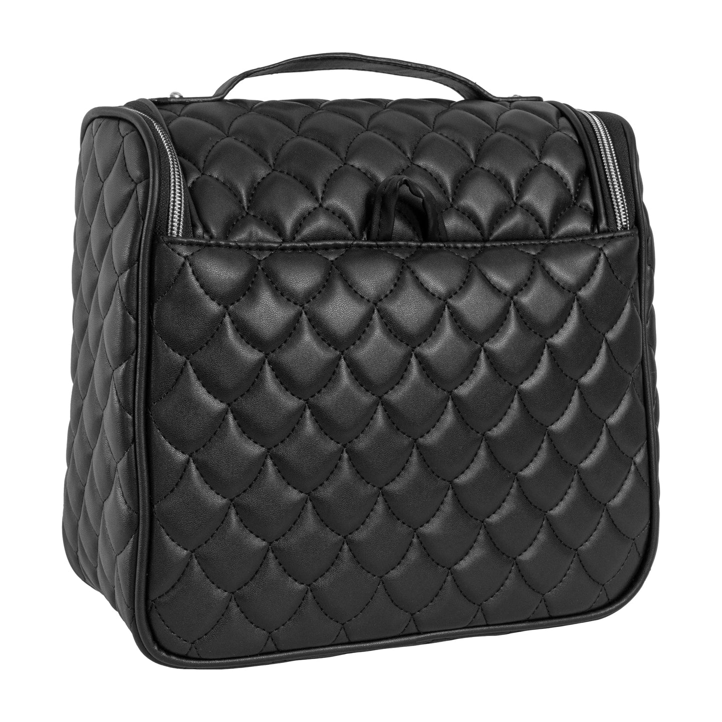 Joan & David The Teardrop Quilted Hanging Makeup Toiletry Cosmetic Bag