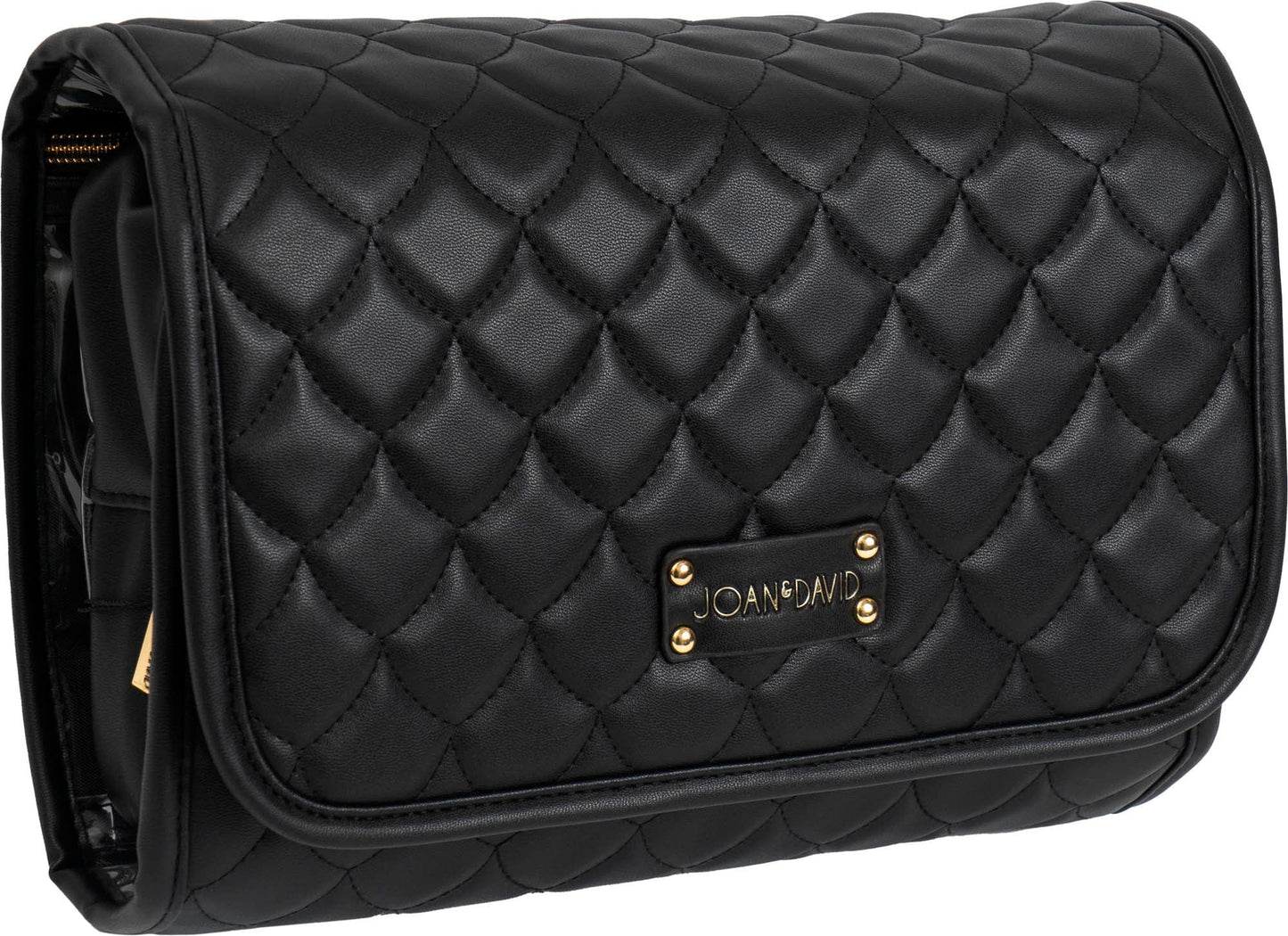 Joan & David The Teardrop Quilted Roll Hanging Makeup Toiletry Bag