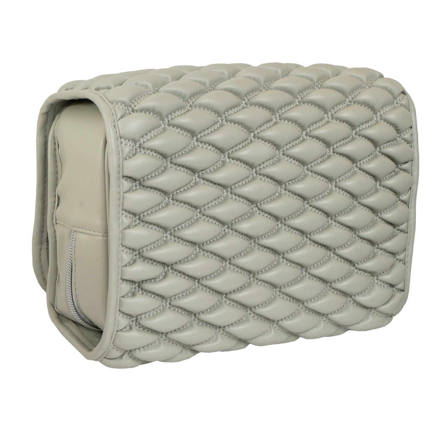 Joan & David The Bubble Quilted Roll Hanging Makeup Toiletry Bag