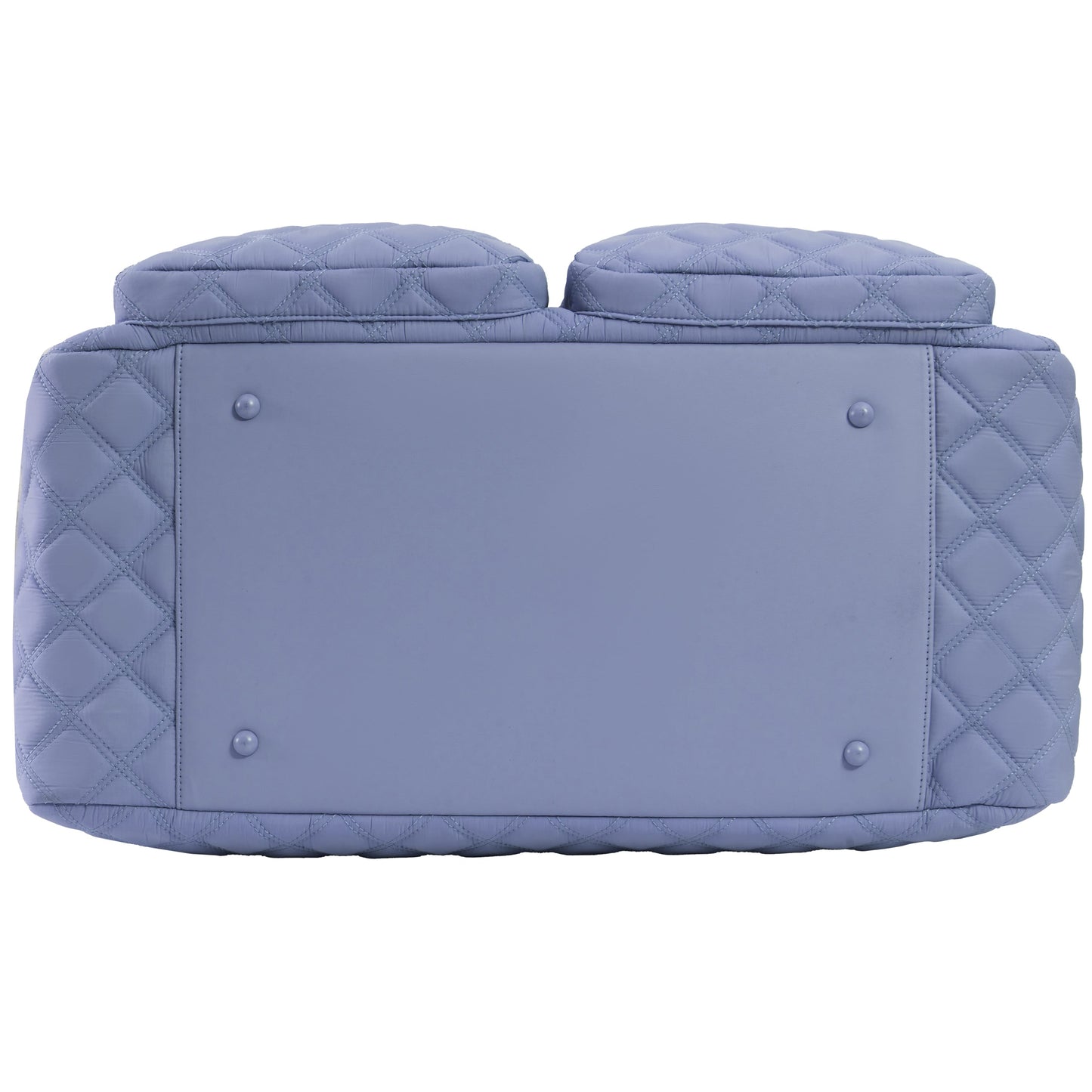 Joan & David Two Pocket Diamond Quilted 22 in. Duffel Bag