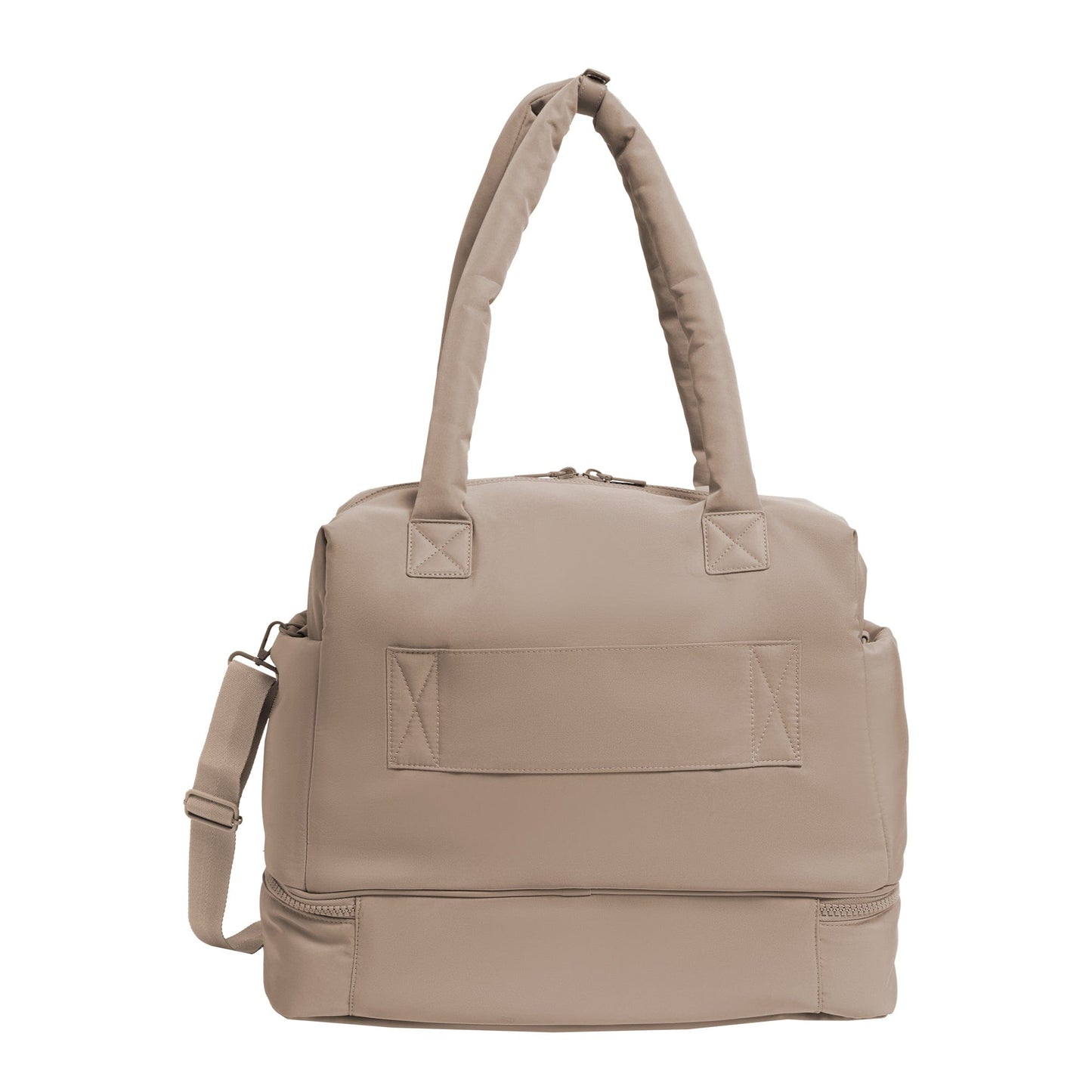 Joan & David 18 Inch High Density Sport Nylon Drop Bottom Duffel Bag