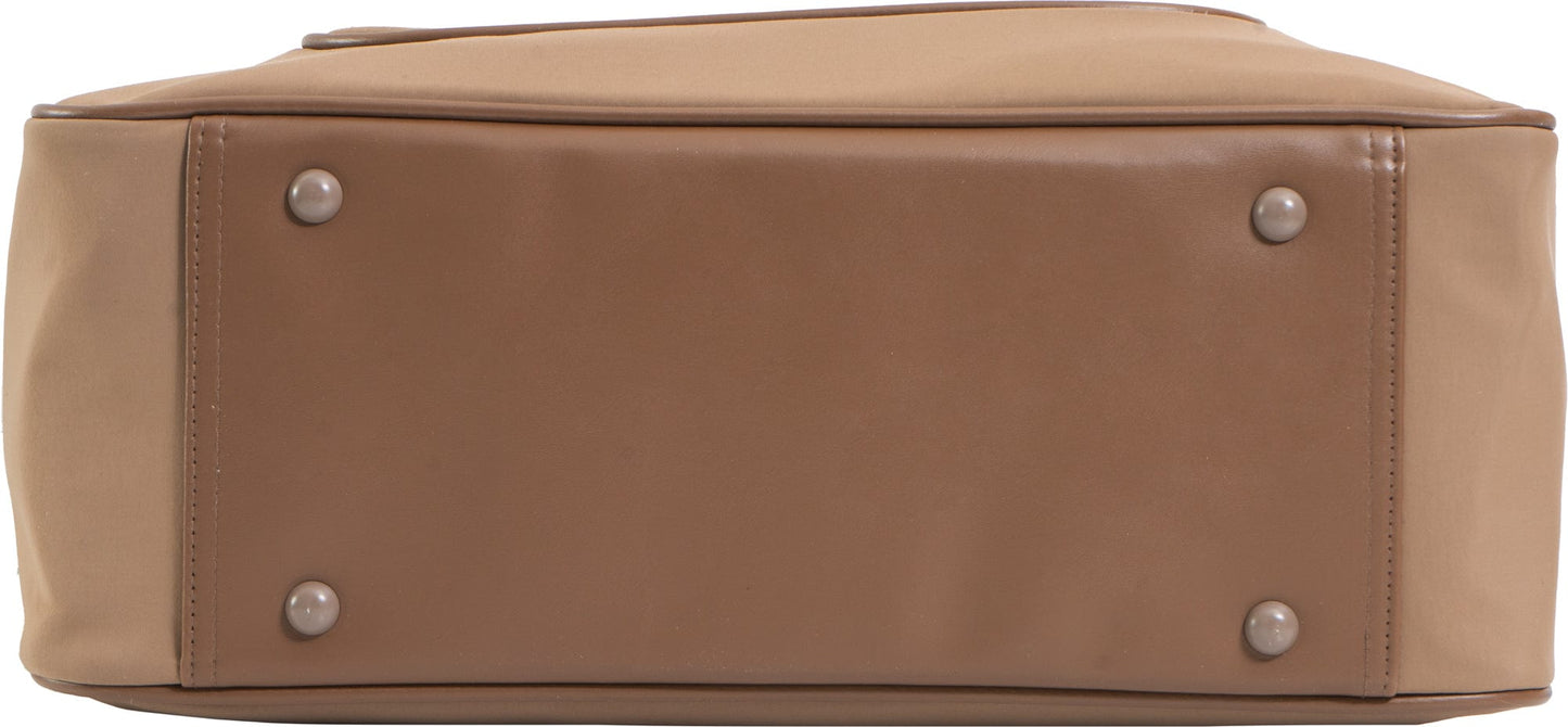 Joan & David Double Handle Workbook Nylon Tote