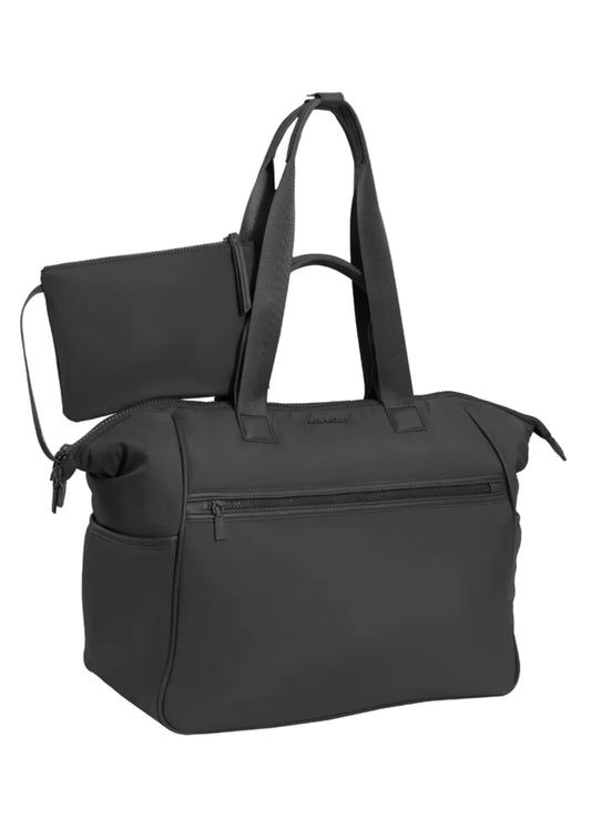 Max Studio 20 Inch Smooth Puffer Nylon Weekender Duffle