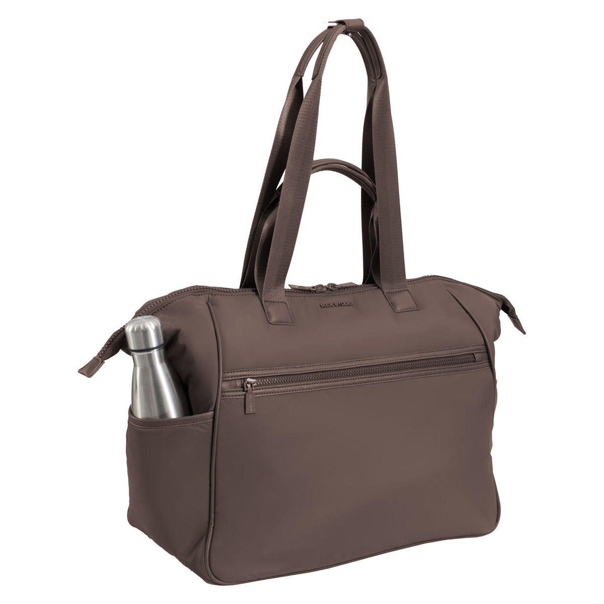Max Studio 20 Inch Smooth Puffer Nylon Weekender Duffle