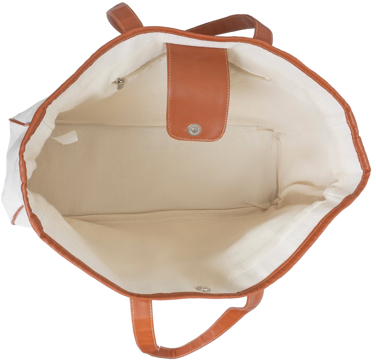Magid Canvas Slogan Tote "HELLO WEEKEND"