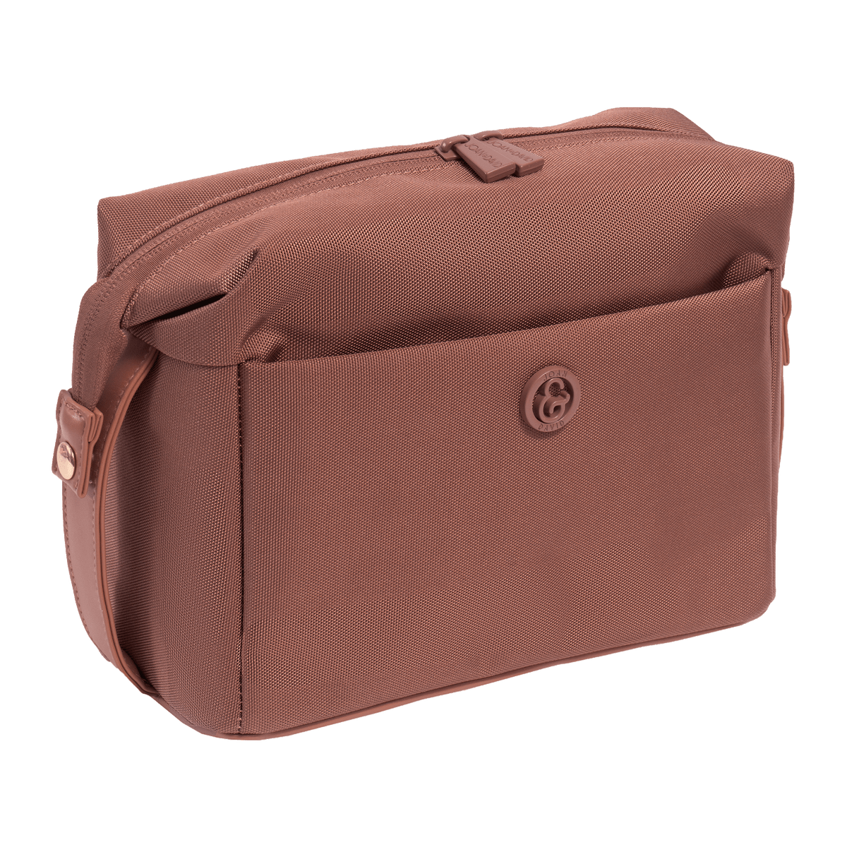 Joan & David 1680 Denier Nylon Cosmetic Case With Front Zip Pocket