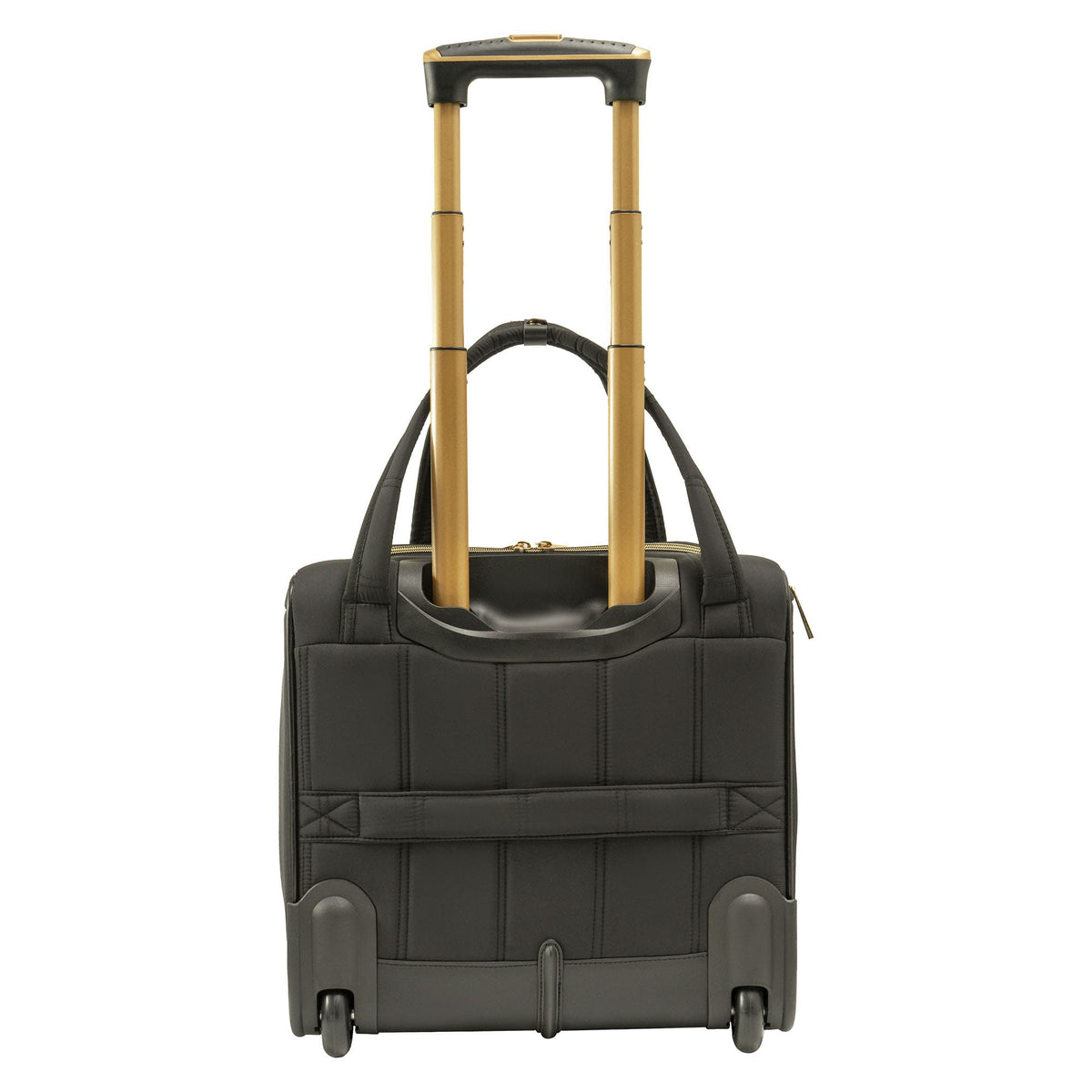 Max Studio 16 Inch Tubular Quilted Nylon Rolling Underseater