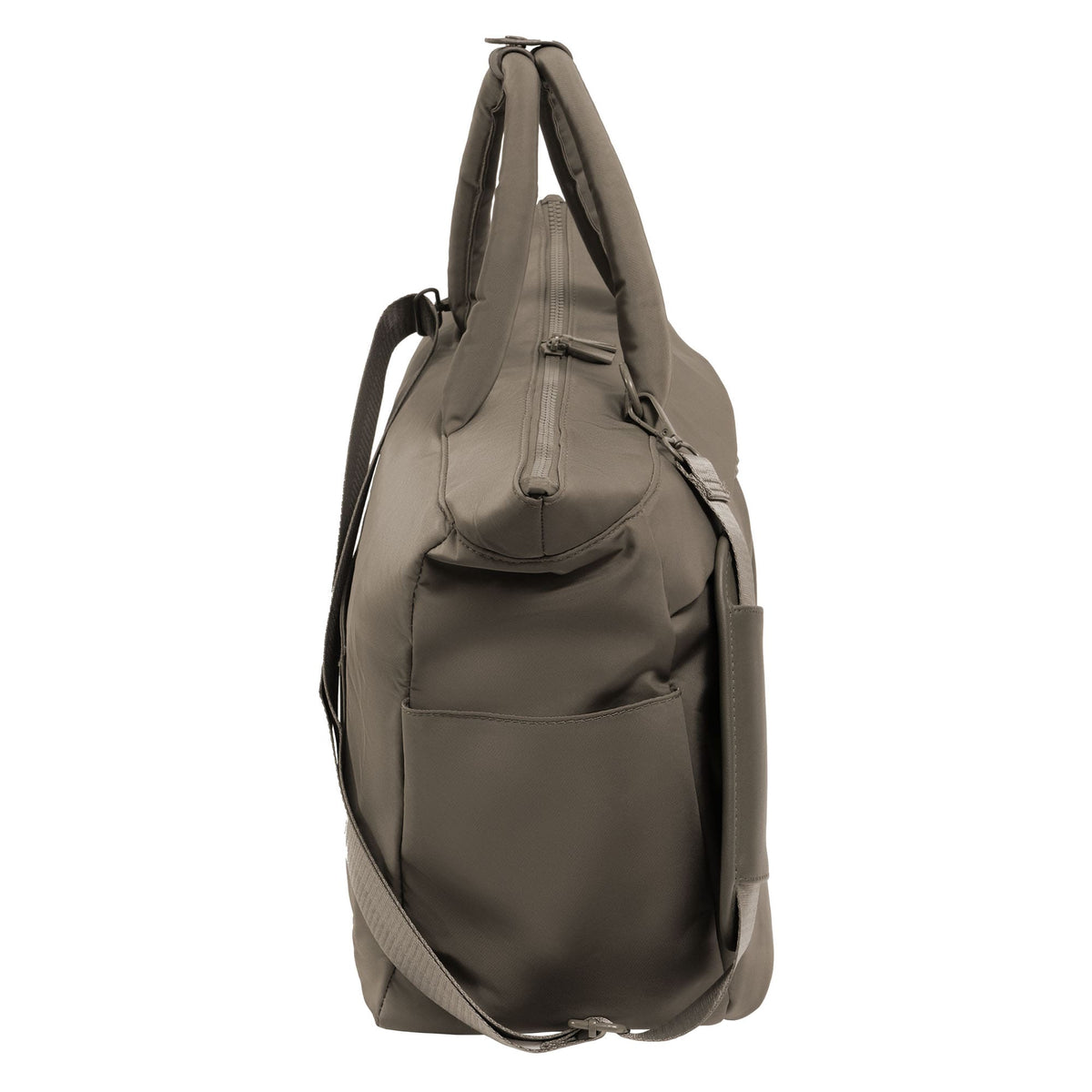 Max Studio The Sylvia 21 Inch Twill Nylon Double Handle Weekender Duffle