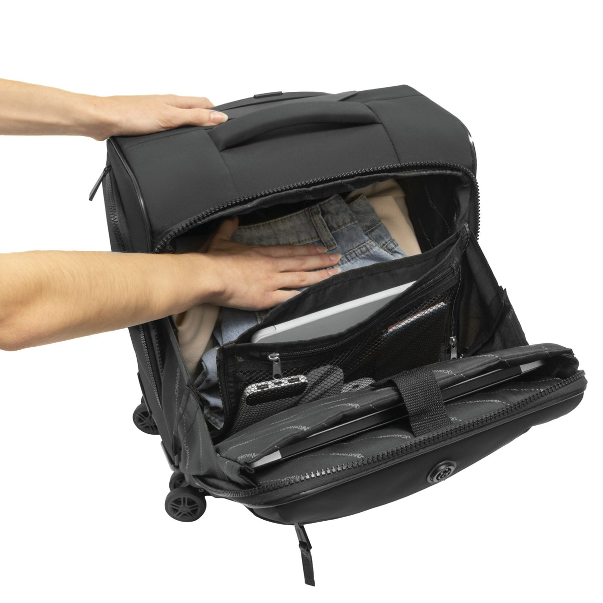 Joan & David Rolling Underseater & Luggage 2 Piece Set