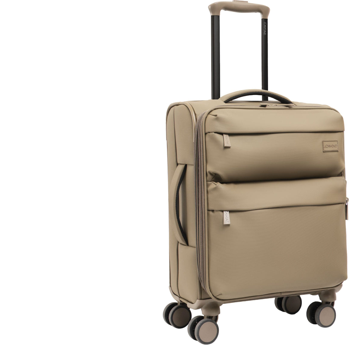 Joan & David The Meridian 21 Inch Tarpulin 8 Wheel Spinner Luggage